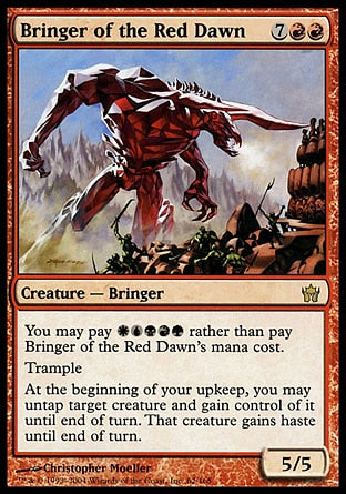 Portador da Aurora Vermelha / Bringer of the Red Dawn - Magic: The Gathering - MoxLand