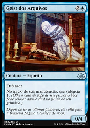 Geist dos Arquivos / Geist of the Archives - Magic: The Gathering - MoxLand