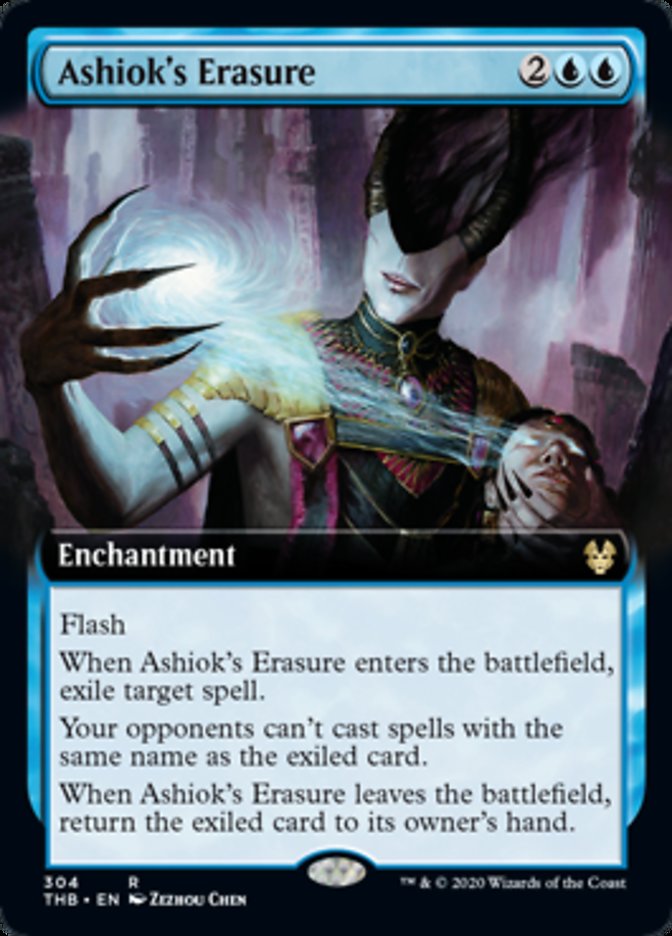 Apagamento de Ashiok / Ashiok's Erasure - Magic: The Gathering - MoxLand