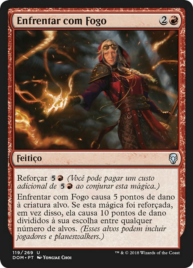 Enfrentar com Fogo / Fight with Fire - Magic: The Gathering - MoxLand