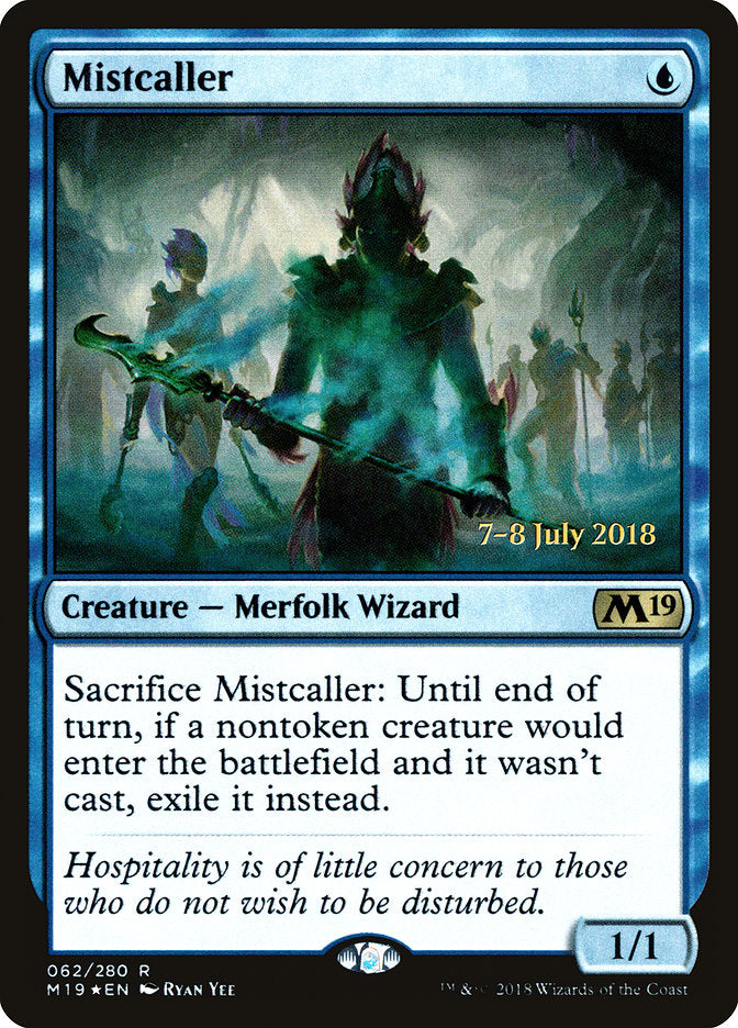 Invocador das Brumas / Mistcaller - Magic: The Gathering - MoxLand