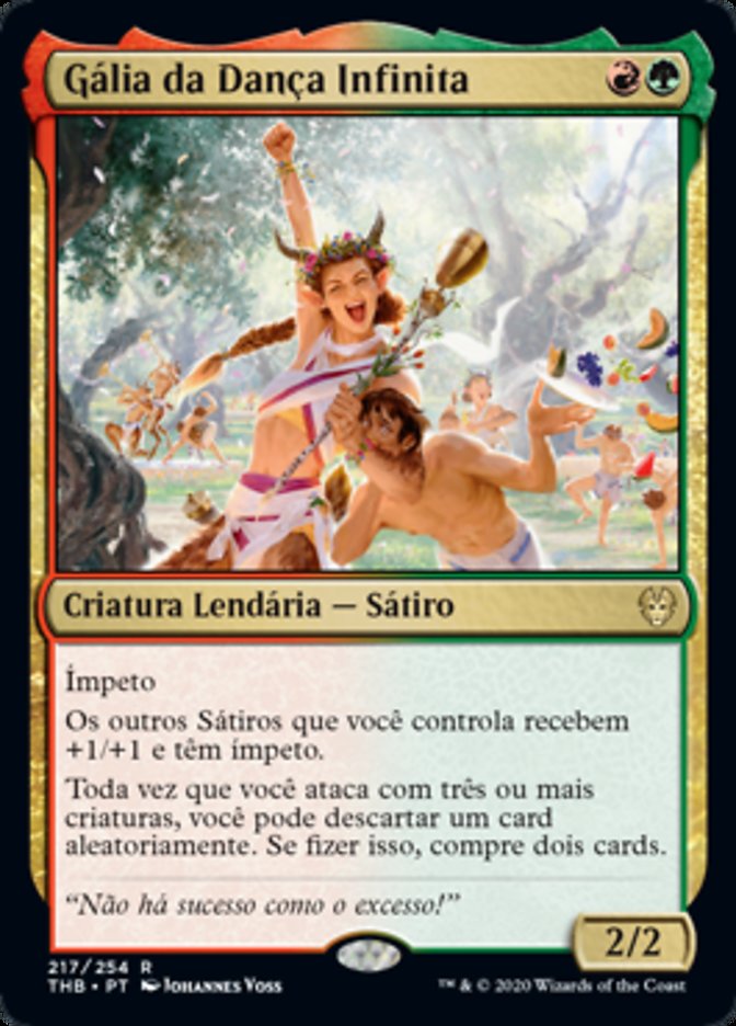 Gália da Dança Infinita / Gallia of the Endless Dance - Magic: The Gathering - MoxLand