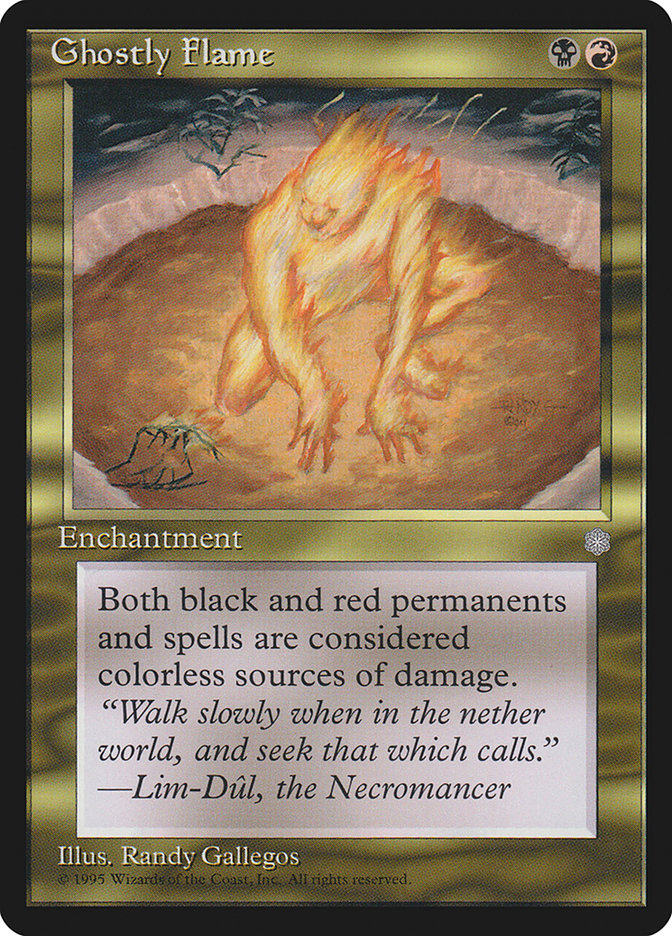 Chama Fantasmagórica / Ghostly Flame - Magic: The Gathering - MoxLand