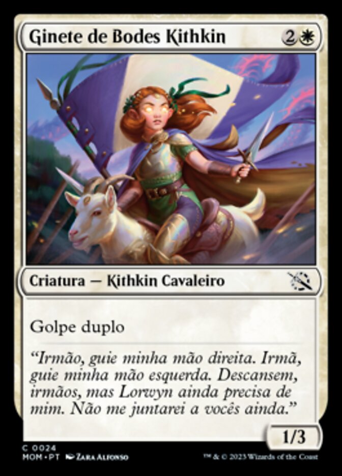 Ginete de Bodes Kithkin / Kithkin Billyrider - Magic: The Gathering - MoxLand