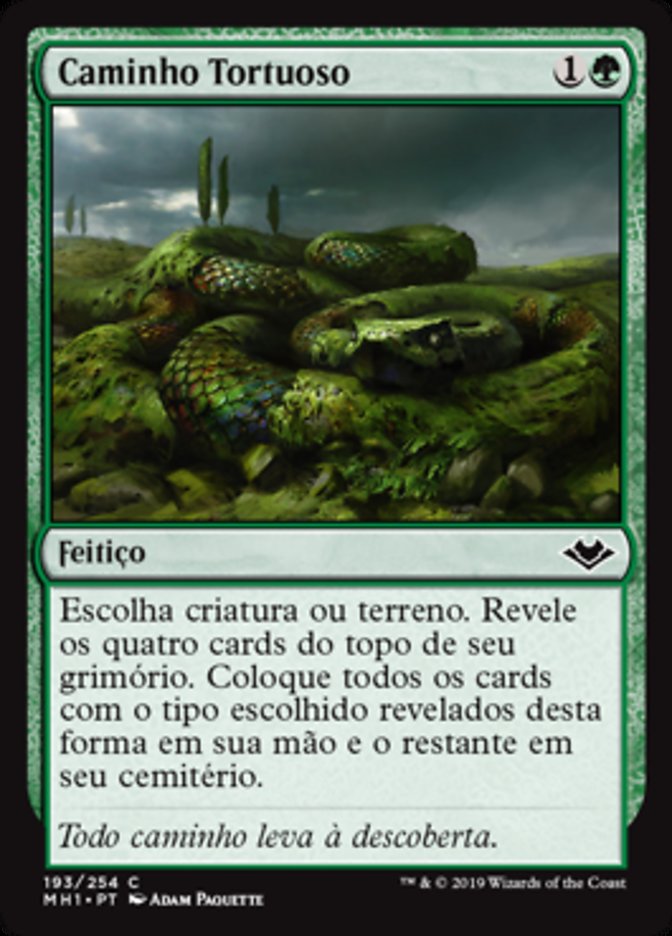 Caminho Tortuoso / Winding Way - Magic: The Gathering - MoxLand