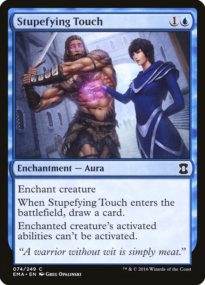 Toque Entorpecente / Stupefying Touch - Magic: The Gathering - MoxLand