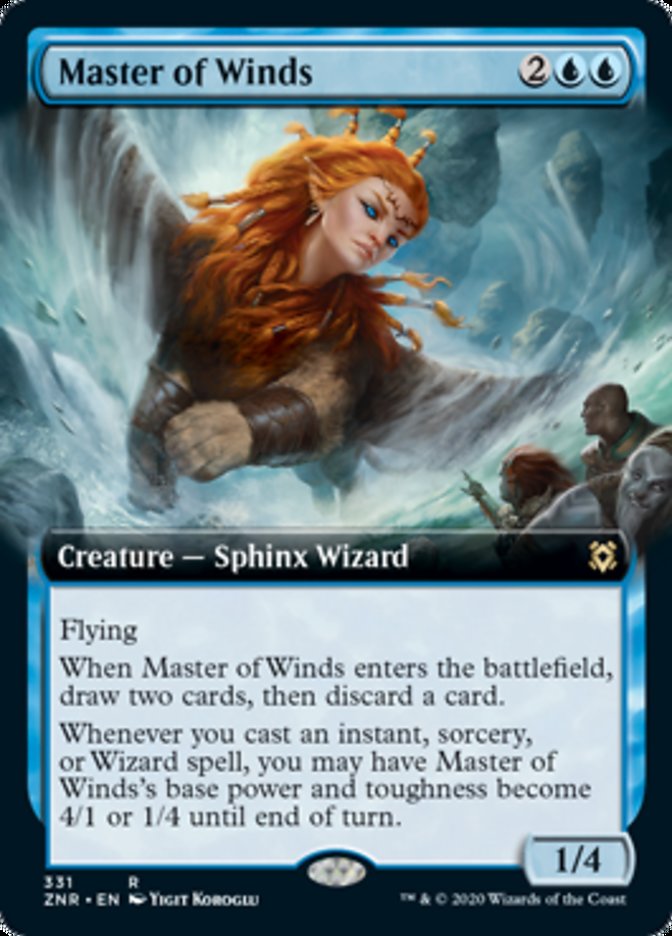 Mestra dos Ventos / Master of Winds - Magic: The Gathering - MoxLand