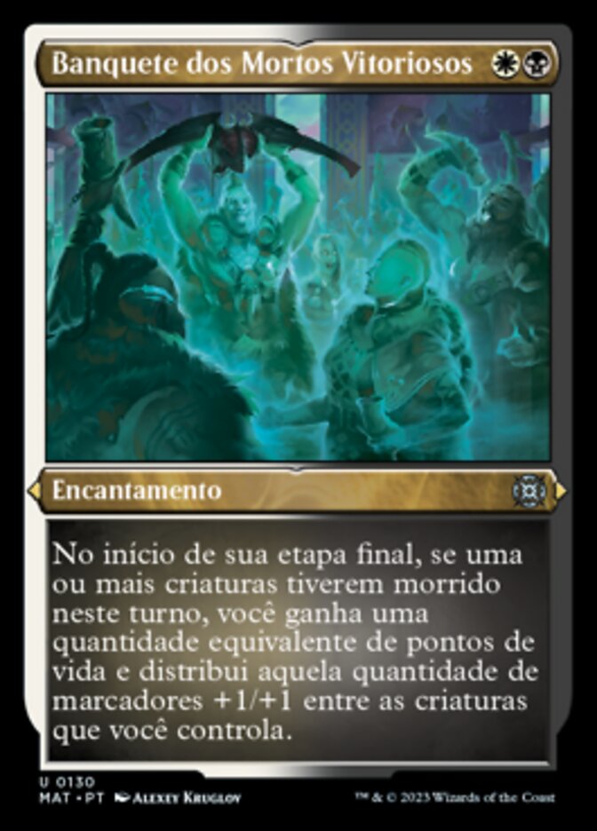 Banquete dos Mortos Vitoriosos / Feast of the Victorious Dead - Magic: The Gathering - MoxLand