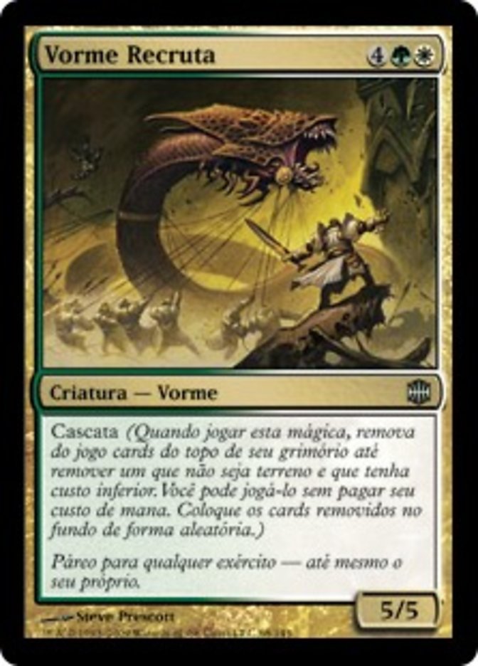 Vorme Recruta / Enlisted Wurm - Magic: The Gathering - MoxLand