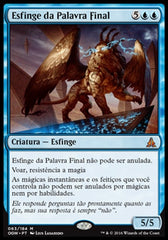 Esfinge da Palavra Final / Sphinx of the Final Word - Magic: The Gathering - MoxLand