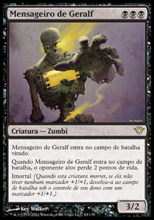 Mensageiro de Geralf / Geralf's Messenger - Magic: The Gathering - MoxLand