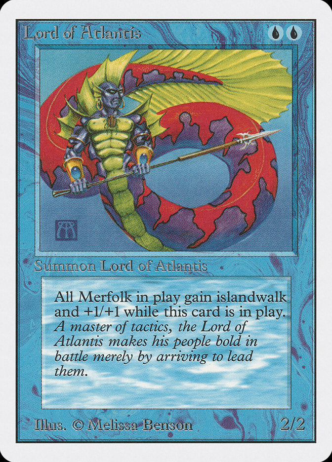 Senhor da Atlântida / Lord of Atlantis - Magic: The Gathering - MoxLand