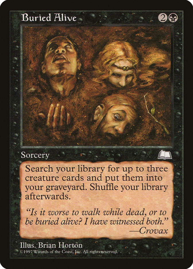 Enterrado Vivo / Buried Alive - Magic: The Gathering - MoxLand