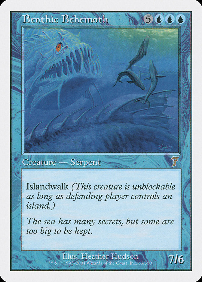 Behemoth Bêntico / Benthic Behemoth - Magic: The Gathering - MoxLand