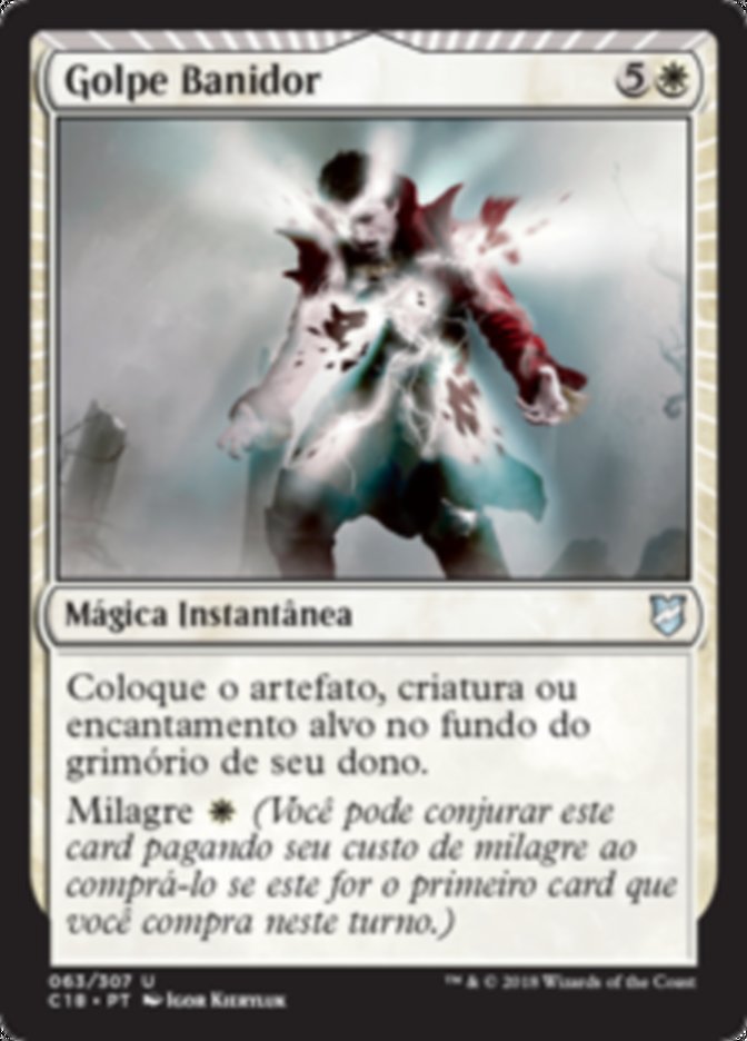 Golpe Banidor / Banishing Stroke - Magic: The Gathering - MoxLand