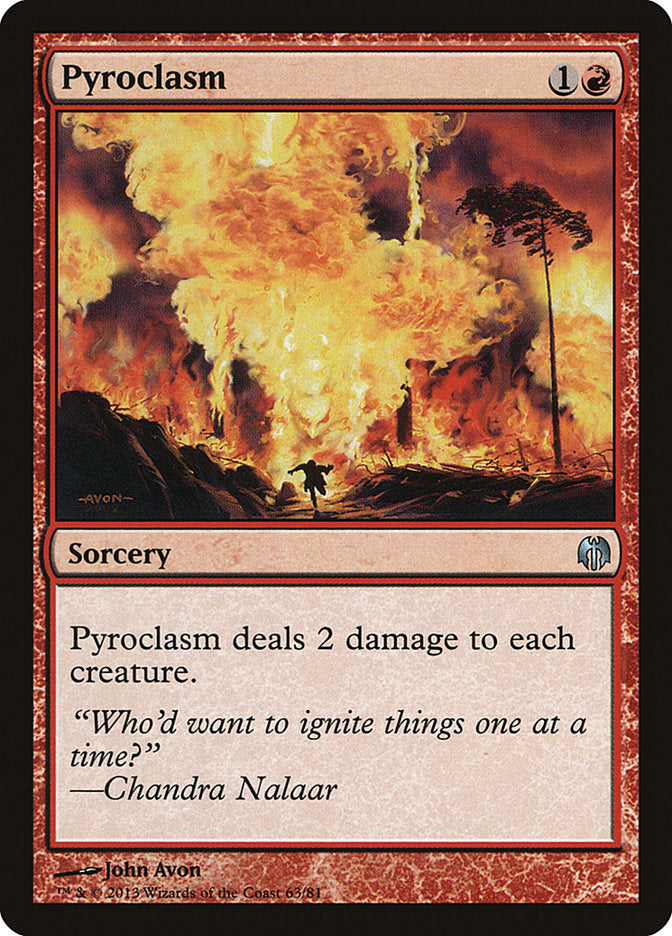 Piroclasma / Pyroclasm - Magic: The Gathering - MoxLand