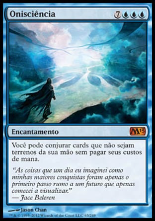 Onisciência / Omniscience - Magic: The Gathering - MoxLand