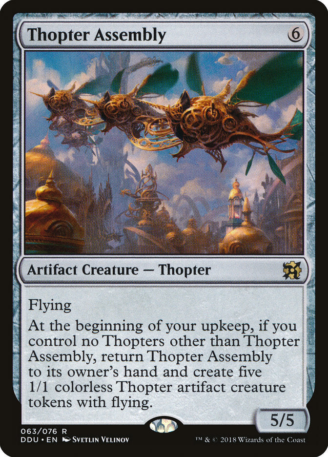 Montagem de Tóptero / Thopter Assembly - Magic: The Gathering - MoxLand