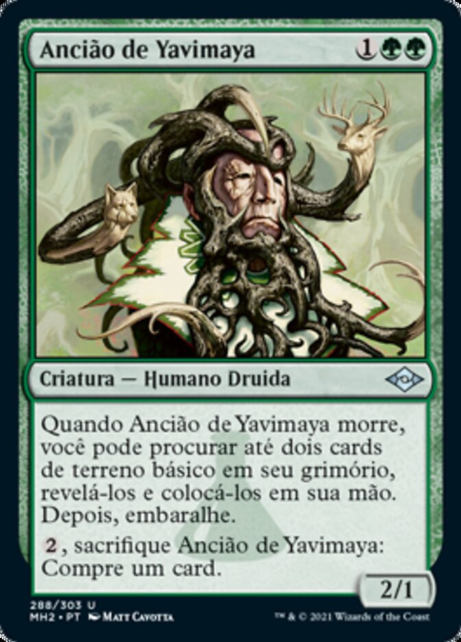 Ancião de Yavimaya / Yavimaya Elder - Magic: The Gathering - MoxLand