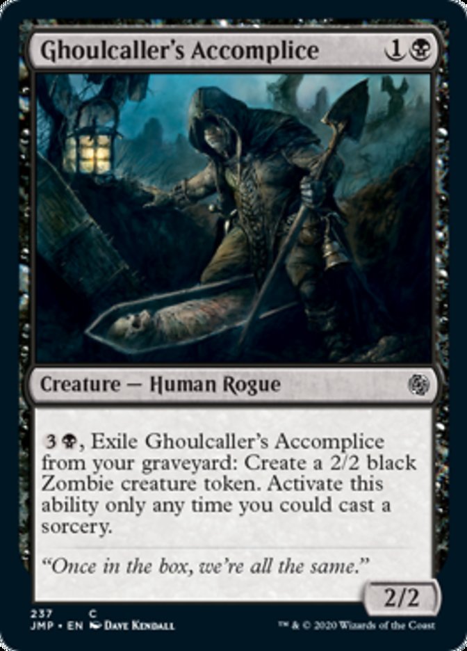 Cúmplice do Invocador de Carniçais / Ghoulcaller's Accomplice - Magic: The Gathering - MoxLand