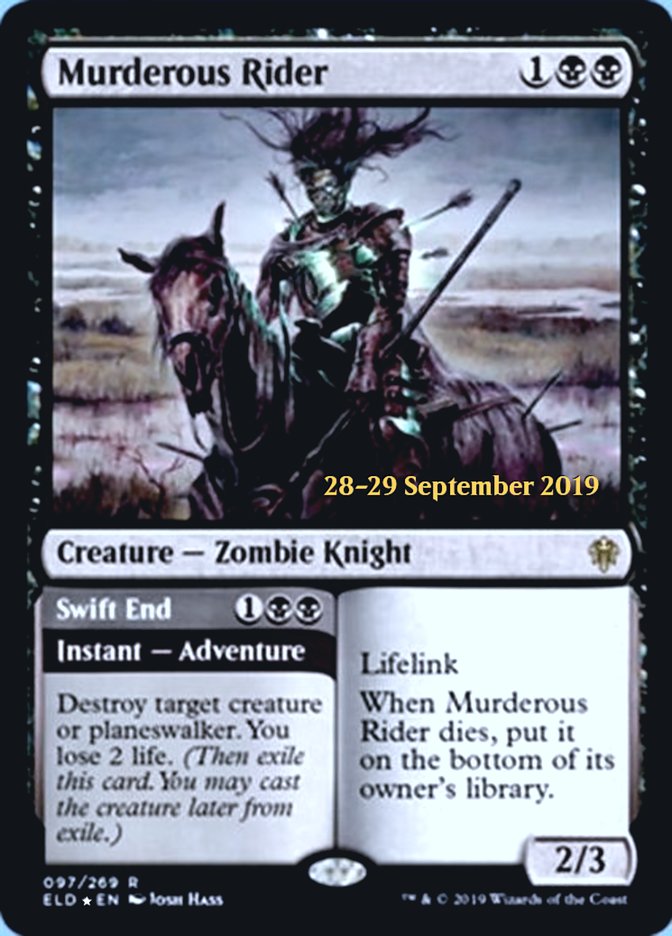 Ginete Homicida / Murderous Rider - Magic: The Gathering - MoxLand