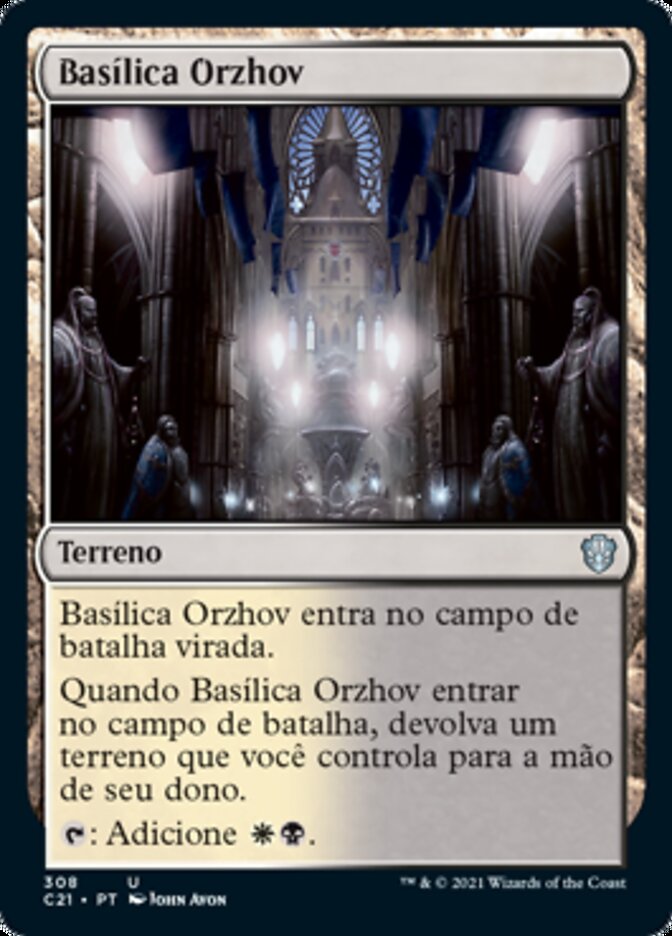 Basílica Orzhov / Orzhov Basilica - Magic: The Gathering - MoxLand