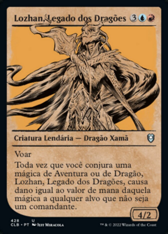 Lozhan, Legado dos Dragões / Lozhan, Dragons' Legacy - Magic: The Gathering - MoxLand