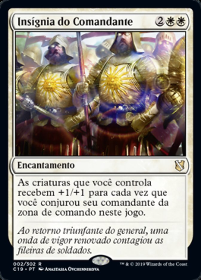 Insígnia do Comandante / Commander's Insignia - Magic: The Gathering - MoxLand