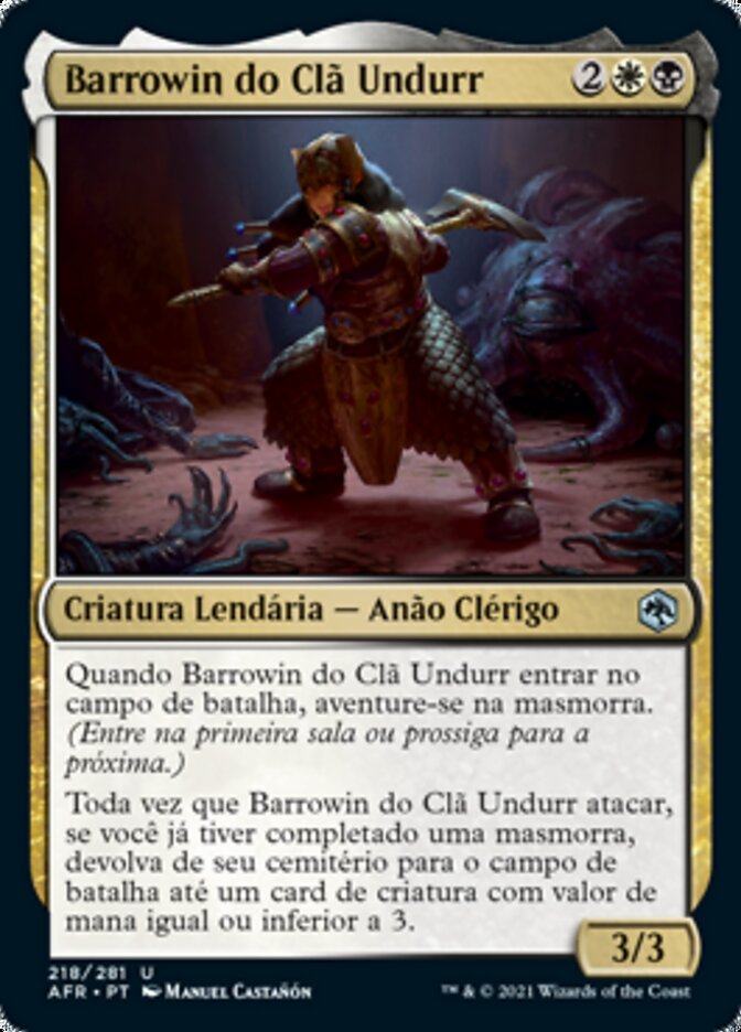 Barrowin do Clã Undurr / Barrowin of Clan Undurr - Magic: The Gathering - MoxLand