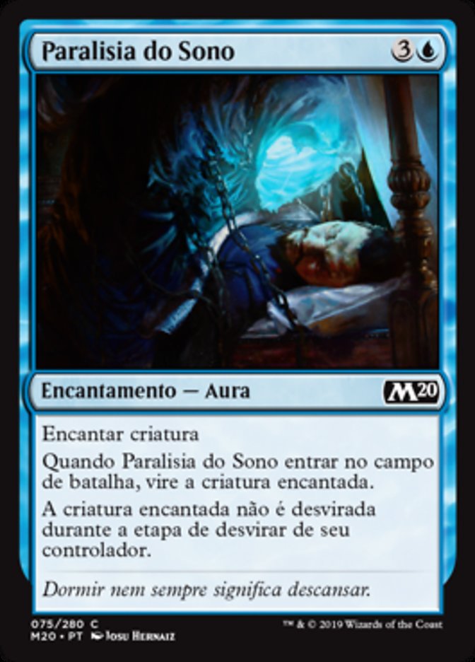 Paralisia do Sono / Sleep Paralysis - Magic: The Gathering - MoxLand