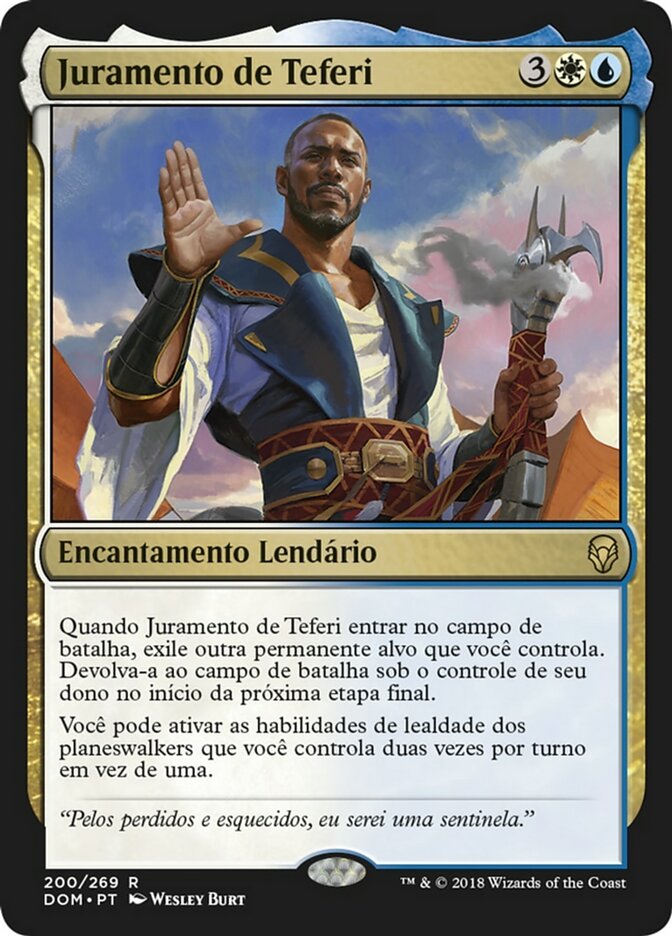 Juramento de Teferi / Oath of Teferi - Magic: The Gathering - MoxLand