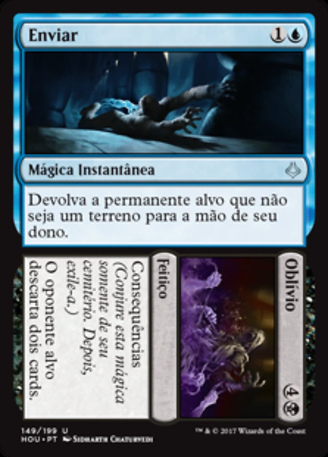 Enviar / Oblívio / Consign / Oblivion - Magic: The Gathering - MoxLand