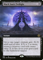 Crepúsculo do Sol Negro / Black Sun's Twilight - Magic: The Gathering - MoxLand