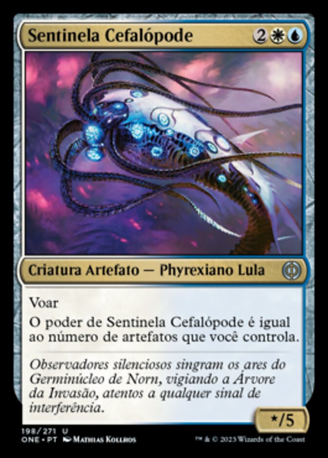 Sentinela Cefalópode / Cephalopod Sentry - Magic: The Gathering - MoxLand