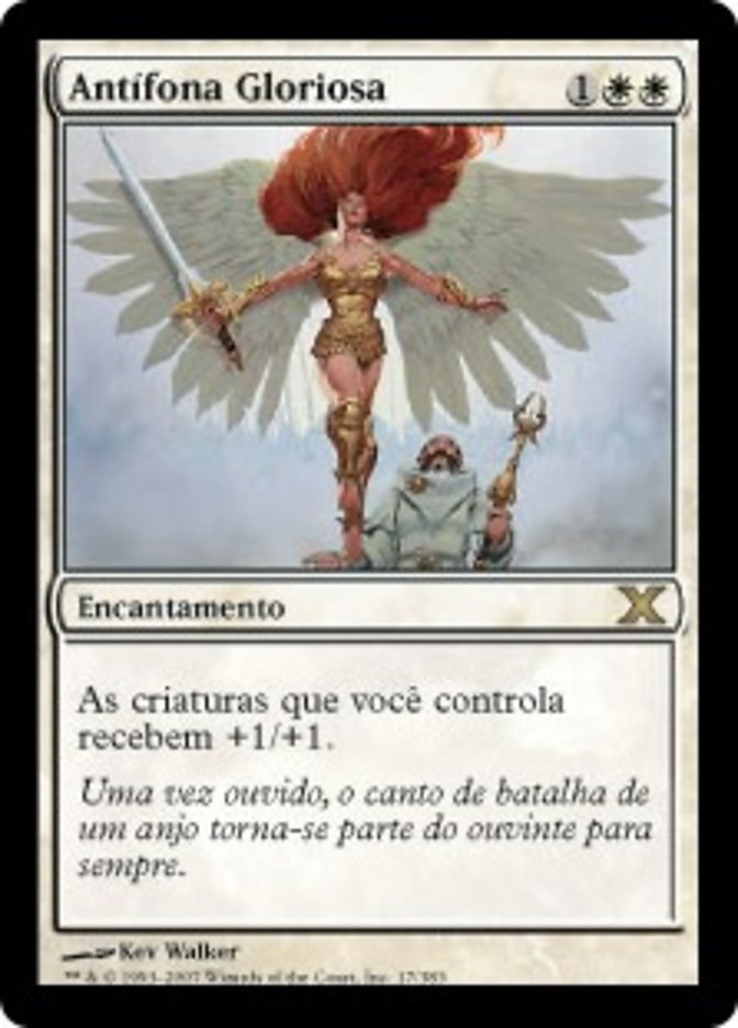 Antífona Gloriosa / Glorious Anthem - Magic: The Gathering - MoxLand