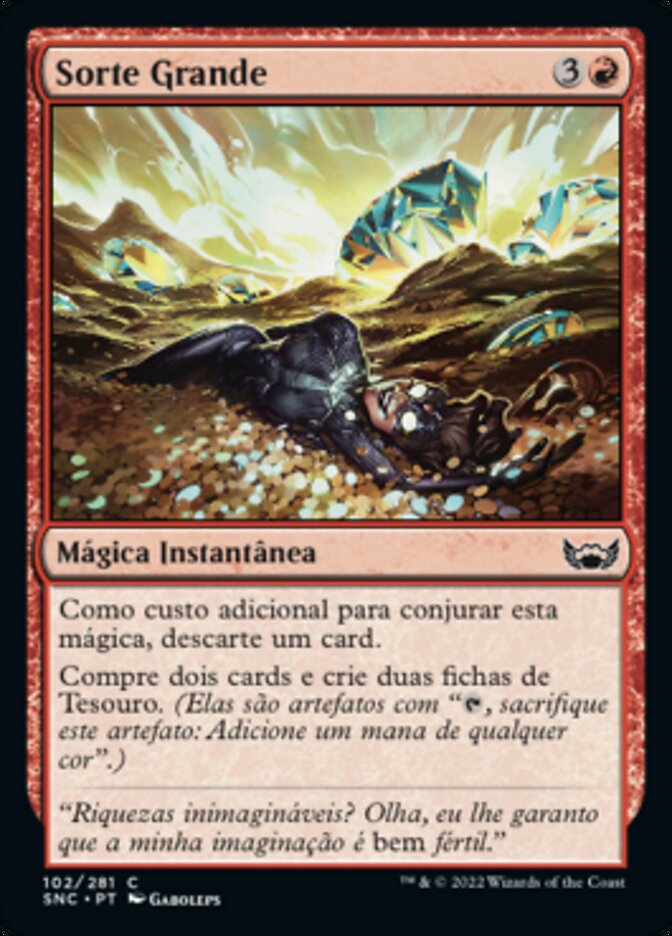 Sorte Grande / Big Score - Magic: The Gathering - MoxLand