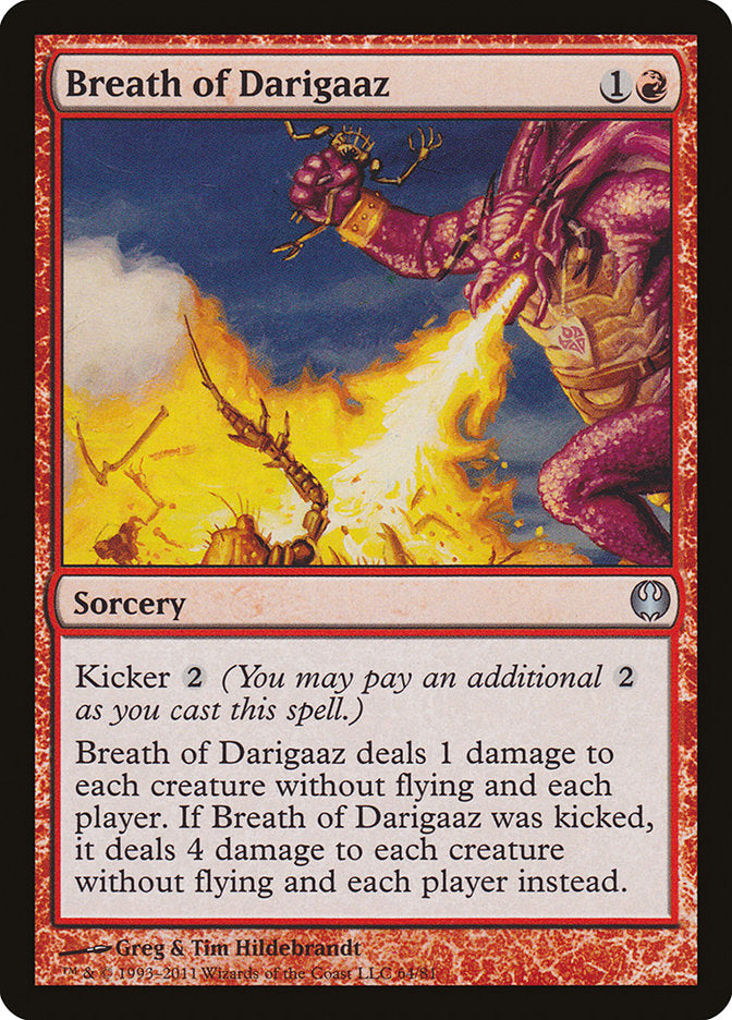 Bafo de Darigaaz / Breath of Darigaaz - Magic: The Gathering - MoxLand