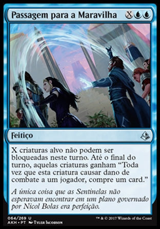 Passagem para a Maravilha / Open into Wonder - Magic: The Gathering - MoxLand