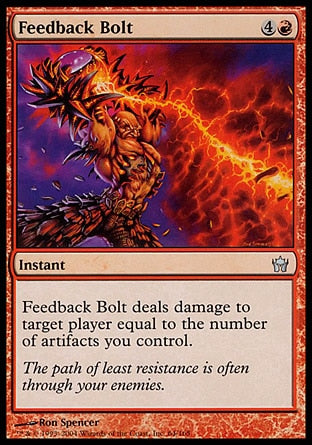 Raio Retroalimentado / Feedback Bolt - Magic: The Gathering - MoxLand