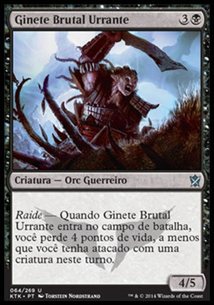 Ginete Brutal Urrante / Bellowing Saddlebrute - Magic: The Gathering - MoxLand