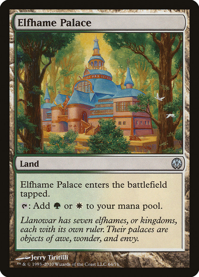 Palácio de Elfilar / Elfhame Palace - Magic: The Gathering - MoxLand