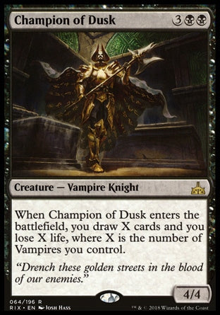 Campeão do Crepúsculo / Champion of Dusk - Magic: The Gathering - MoxLand
