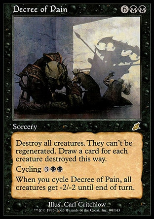 Decreto de Dor / Decree of Pain - Magic: The Gathering - MoxLand