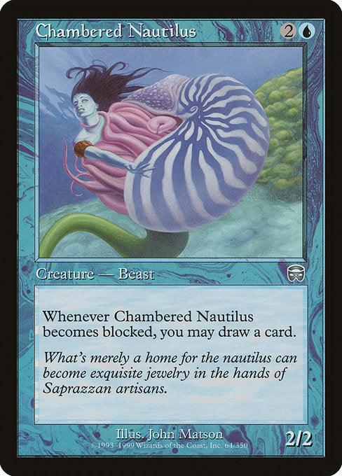 Náutilo com Câmaras / Chambered Nautilus - Magic: The Gathering - MoxLand