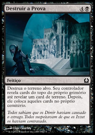 Destruir a Prova / Destroy the Evidence - Magic: The Gathering - MoxLand