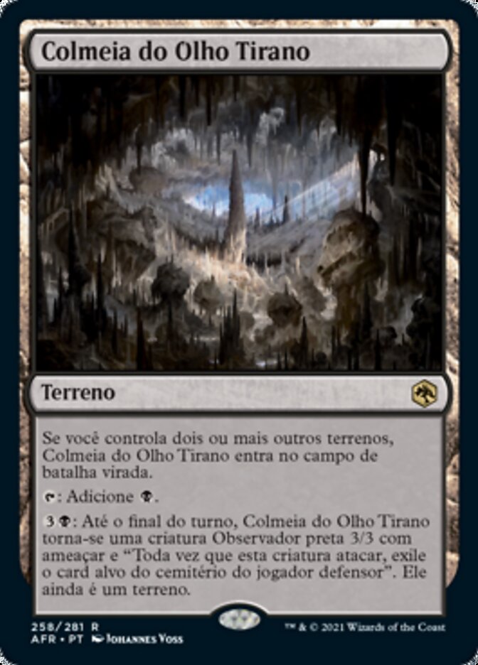 Colmeia do Olho Tirano / Hive of the Eye Tyrant - Magic: The Gathering - MoxLand