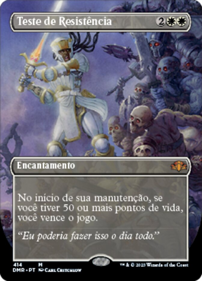 Teste de Resistência / Test of Endurance - Magic: The Gathering - MoxLand