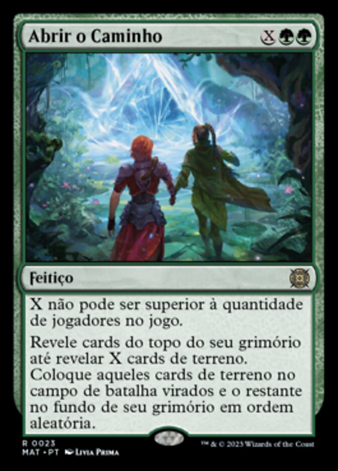 Abrir o Caminho / Open the Way - Magic: The Gathering - MoxLand