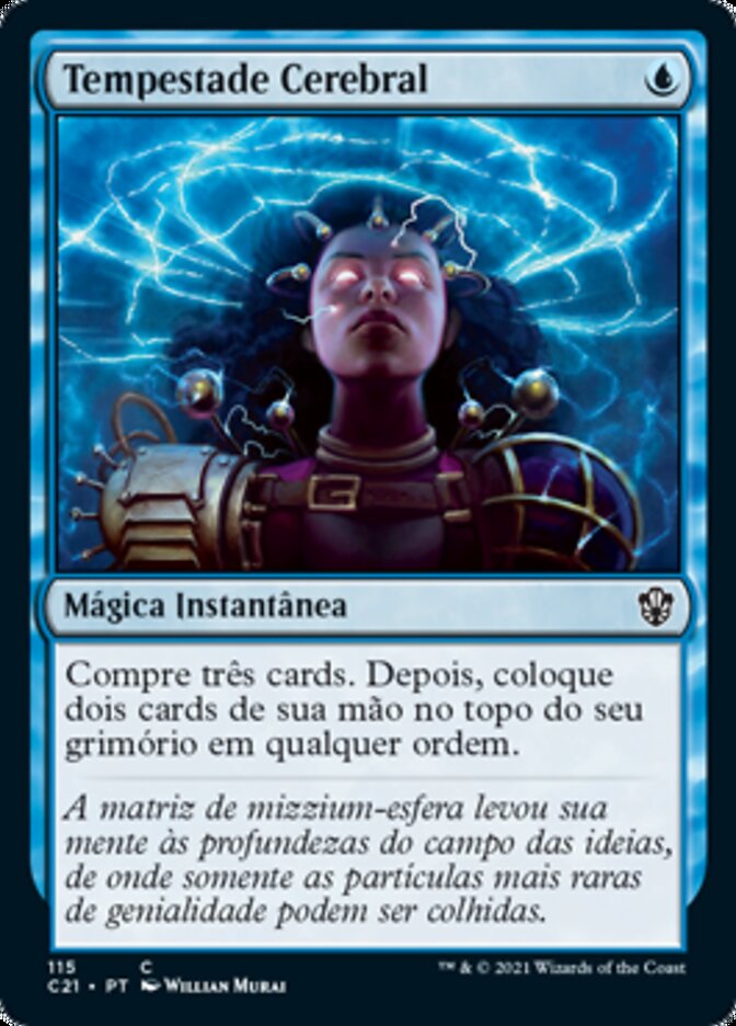 Tempestade Cerebral / Brainstorm - Magic: The Gathering - MoxLand