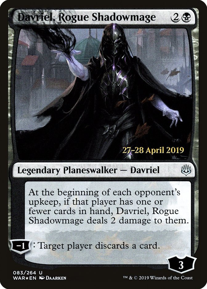 Davriel, Mago das Sombras Ladino / Davriel, Rogue Shadowmage - Magic: The Gathering - MoxLand